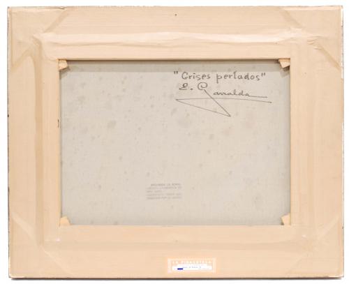 ELÍAS GARRALDA ALZUGARAY (1926-2012). "Grises perlados".