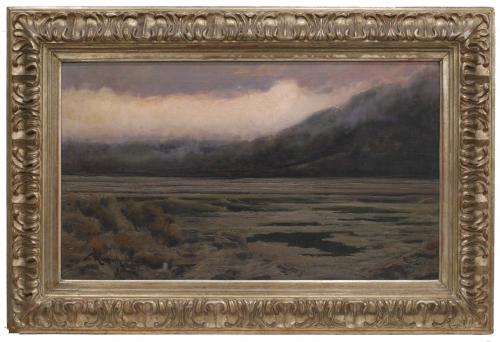 NICOLÁS RAURICH (1871-1945). "Paisaje apaisado".