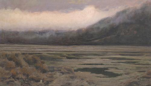 NICOLÁS RAURICH (1871-1945). "Paisaje apaisado".
