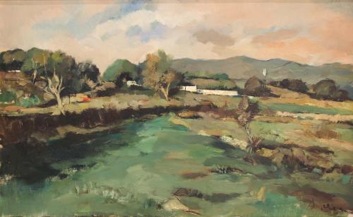 JOAN SERRA MELGOSA (1899-1970) "Paisaje".