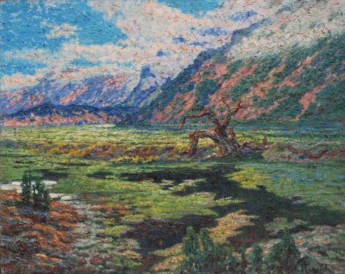 NICOLÁS RAURICH (1871-1945). "Landscape".