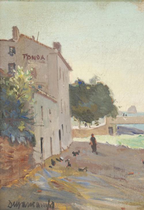 RAFAEL DURANCAMPS (1891-1979) "Cadaqués".