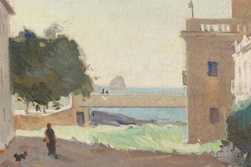 RAFAEL DURANCAMPS (1891-1979) "Cadaqués".