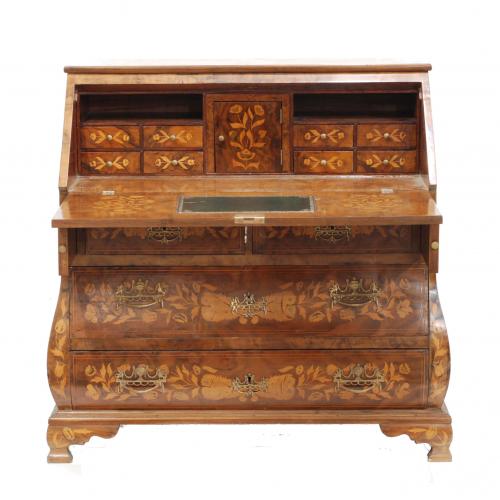 DUTCH STYLE WRITING DESK, C20th.