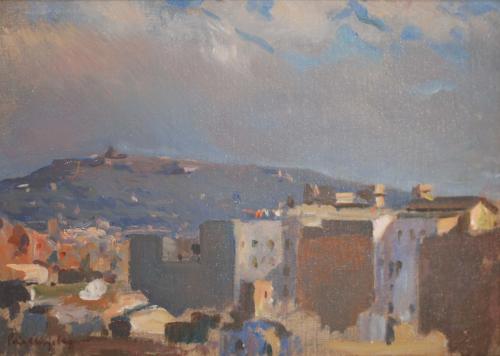 JOSEP PUIGDENGOLAS BARELLA (1906-1987) "Vistas desde el tal