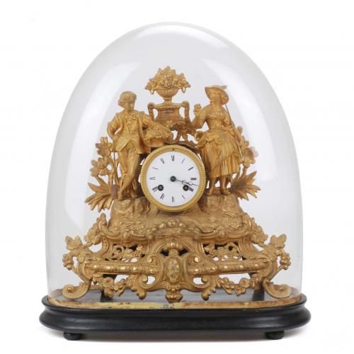 RELOJ FRANCÉS NAPOLEÓN III, TERCER CUARTO SIGLO XIX