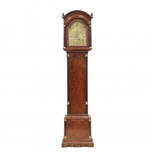 RELOJ INGLÉS "GRANDFATHER", SIGLO XIX.