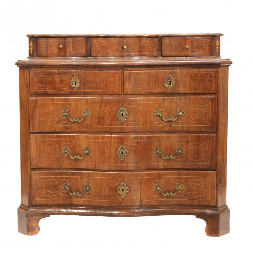"CASTELLET" CATALAN CHEST OF DRAWERS. C18th