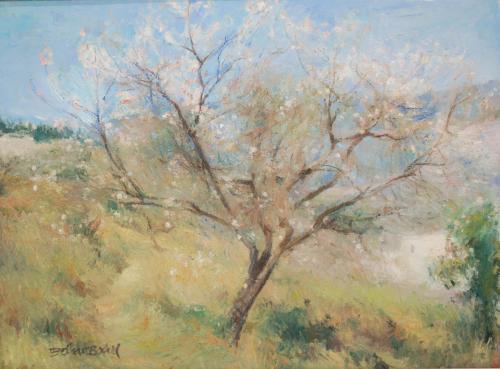 JUAN BELTRÁN BOFILL (1934-2009). "Almendros".