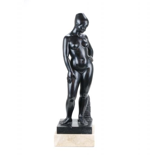 RICARD SALA I OLIVELLA (BARCELONA, 1927-2009) "Desnudo Feme