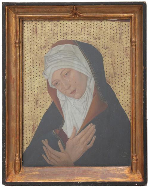 ATTRIBUTED TO 15TH CENTURY FLEMISH SCHOOL "DOLOROSA".