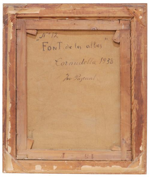 IVO PASCUAL RODES (1883-1949). "FONT DE LES ALBES", CORNUDE