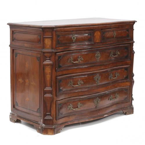CATALAN CHEST OF DRAWERS, C1770-1780