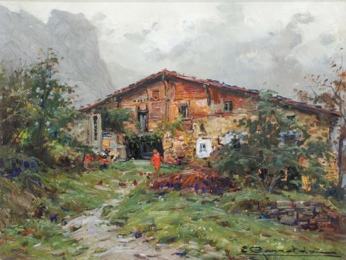 ELÍAS GARRALDA ALZUGARAY (1926-2012). "AMBOTO HOMESTEAD", OLLARGANE.