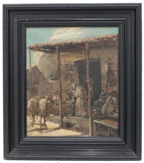 20TH CENTURY SPANISH SCHOOL "POSADA".