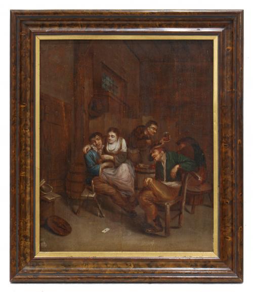 DUTCH SCHOOL, C19th. "TAVERN".