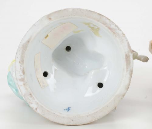 DOS FIGURAS DE PORCELANA, SIGLO XX