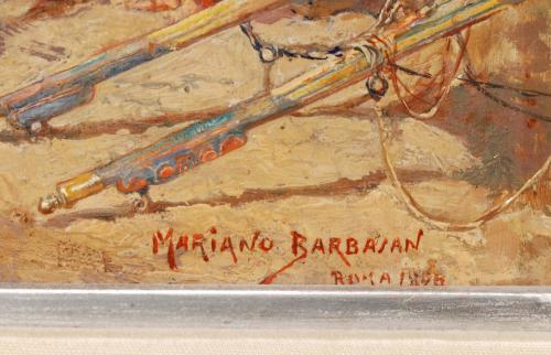 MARIANO BARBASAN Y LAGUERUELA (1864-1924). "LAVANDERAS", RO