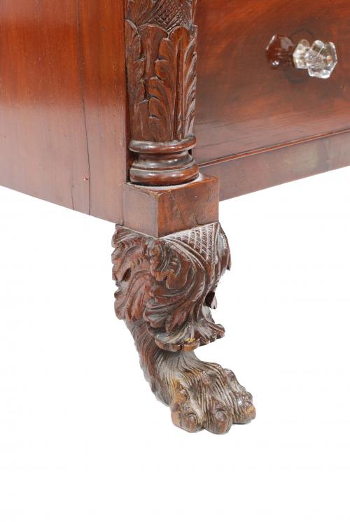 ENGLISH VICTORIAN CHEST OF DRAWERS, LATE C19th