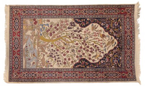 PERSIAN PRAYER MAT, C20th