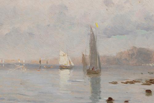 HERNÁNDEZ MONJO (1862-1937). "MARINAS".