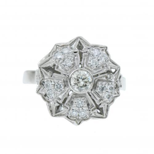 ART DÉCO STYLE RING.