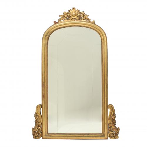 SPANISH MIRROR,  EARLY C20th.
