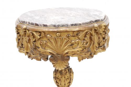 FRENCH CENTRE TABLE, LATE C19th -EARLY C20th