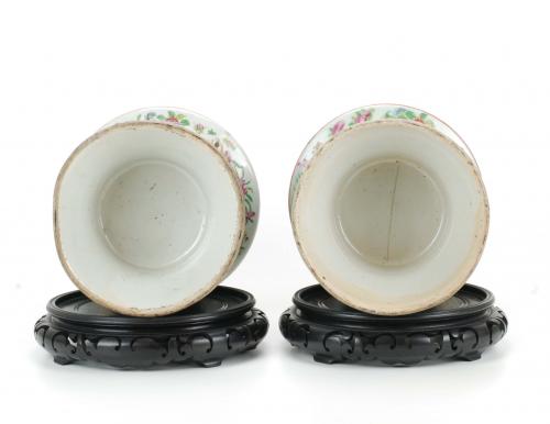 PAIR OF CHINESE VASES, C19-20th.