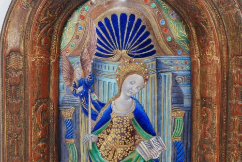 MORATÓ&#39;S WORKSHOP. "SAINT GENEVIEVE, PATRON SAINT OF PARIS"