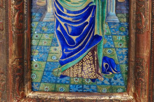 MORATÓ&#39;S WORKSHOP. "SAINT GENEVIEVE, PATRON SAINT OF PARIS"
