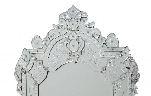 VENETIAN STYLE MIRROR, MID C20th