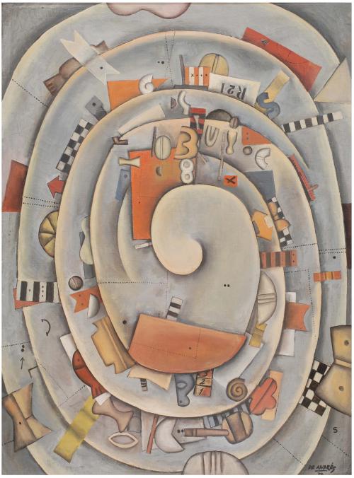 JUAN DE ANDRÉS (1941). "LABYRINTH " 1970