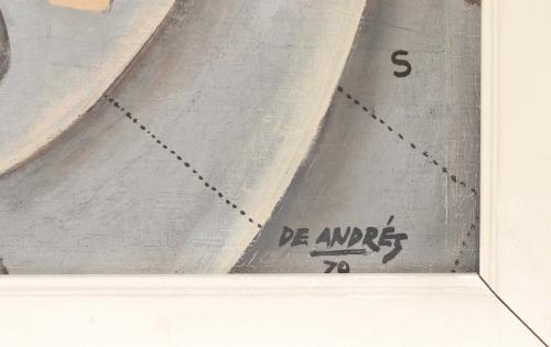 JUAN DE ANDRÉS (1941). "LABERINTO", 1970.
