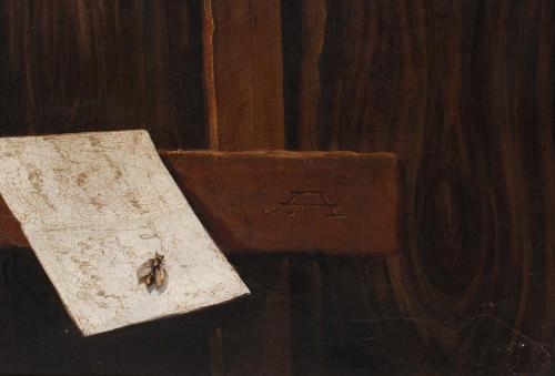 18TH CENTURY SPANISH SCHOOL COUPLE OF TROMPE L&#39;OEIL.