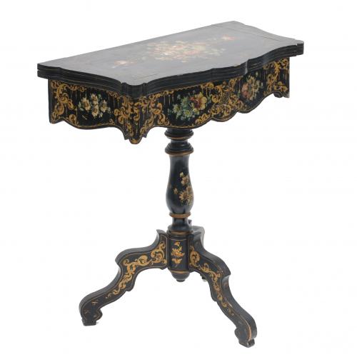 SPANISH SEWING BOX, MID C19th