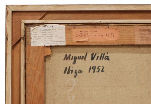 MIQUEL VILLÀ BASSOLS (1901-1988). "DOS VACAS", IBIZA, 1952.