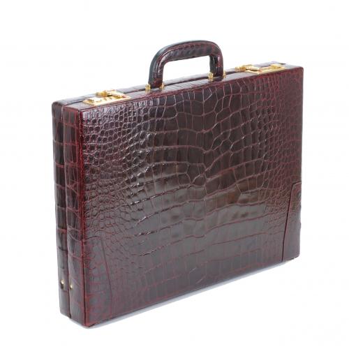 TOMÁS PADRÓ i PEDRET (1840-1870) BRIEFCASE, MID. 20TH CENTURY.