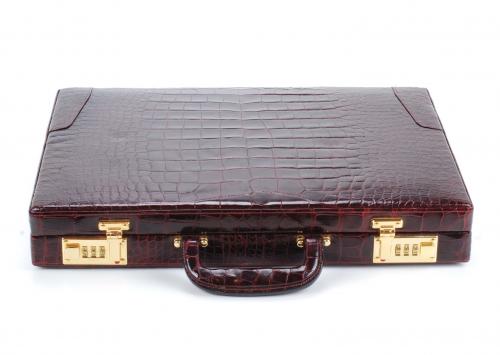 TOMÁS PADRÓ i PEDRET (1840-1870) BRIEFCASE, MID. 20TH CENTU