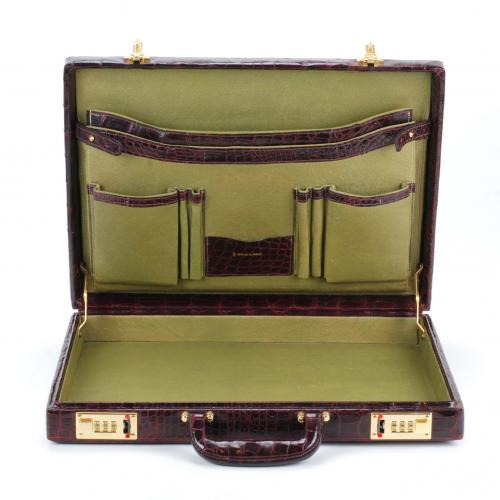 TOMÁS PADRÓ i PEDRET (1840-1870) BRIEFCASE, MID. 20TH CENTU