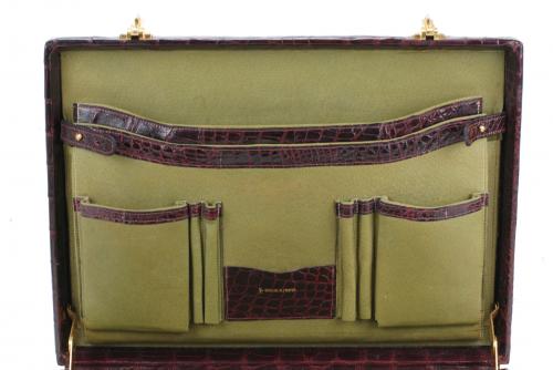 TOMÁS PADRÓ i PEDRET (1840-1870) BRIEFCASE, MID. 20TH CENTU
