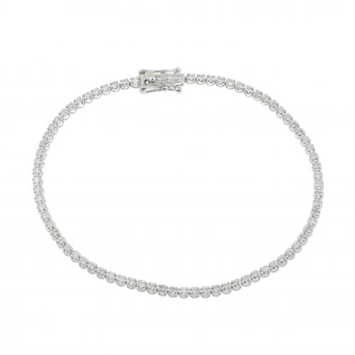 BRACELET WITH DIAMONDS.