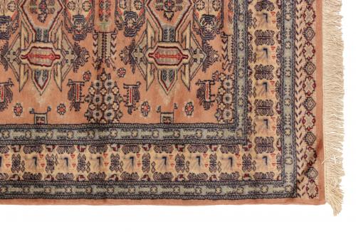 TWO PAKISTANI CARPETS, C20th. 