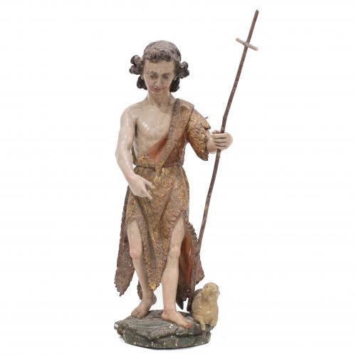 SPANISH SCHOOL, END C16th. "SAINT JOHN".