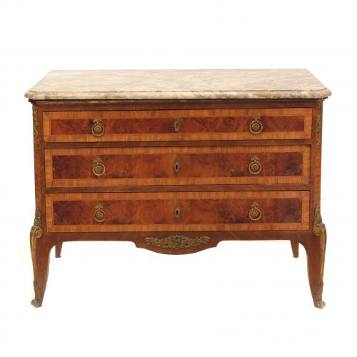 FRENCH STYLE CHEST OF DRAWERS, MID C20th