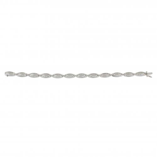 BRACELET, GOLD AND DIAMONDS.