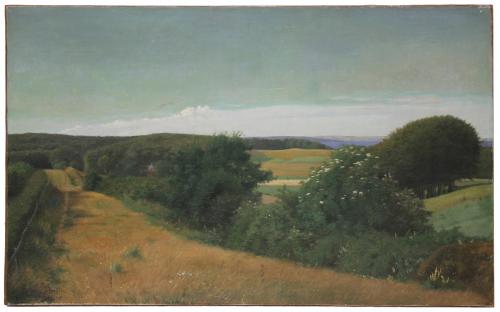 ESCUELA DE RAJASTÁN, ÍNDIA, PRIMERA MITAD SIGLO XX "PAISAJE", CIRCA 1900. 