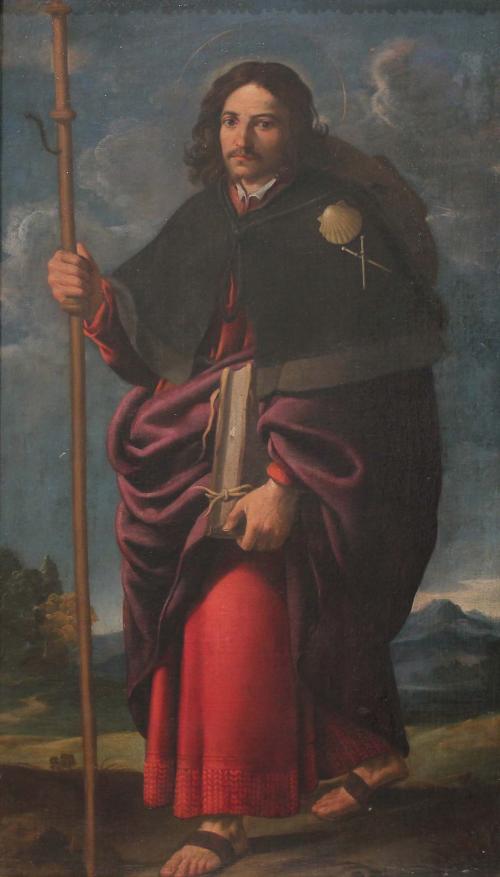 JUAN VAN DER HAMEN (1596-1631). "SANTIAGO APOSTOL".