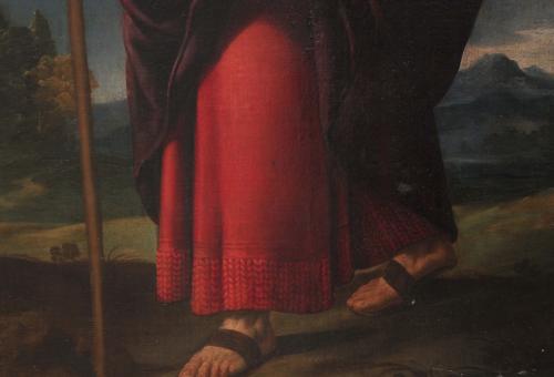 JUAN VAN DER HAMEN (1596-1631). "SANTIAGO APOSTOL".