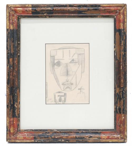 JULIO GONZÁLEZ (1876-1942). "RETRATO ABSTRACTO", 1941.